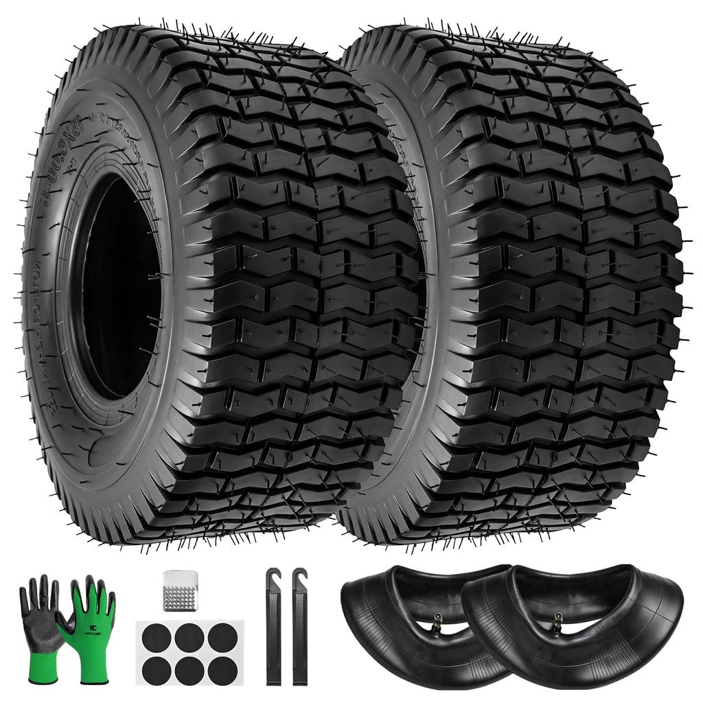 15x6.00-6 Tire and Inner Tube Set with TR-13 Valve Stem Z482918