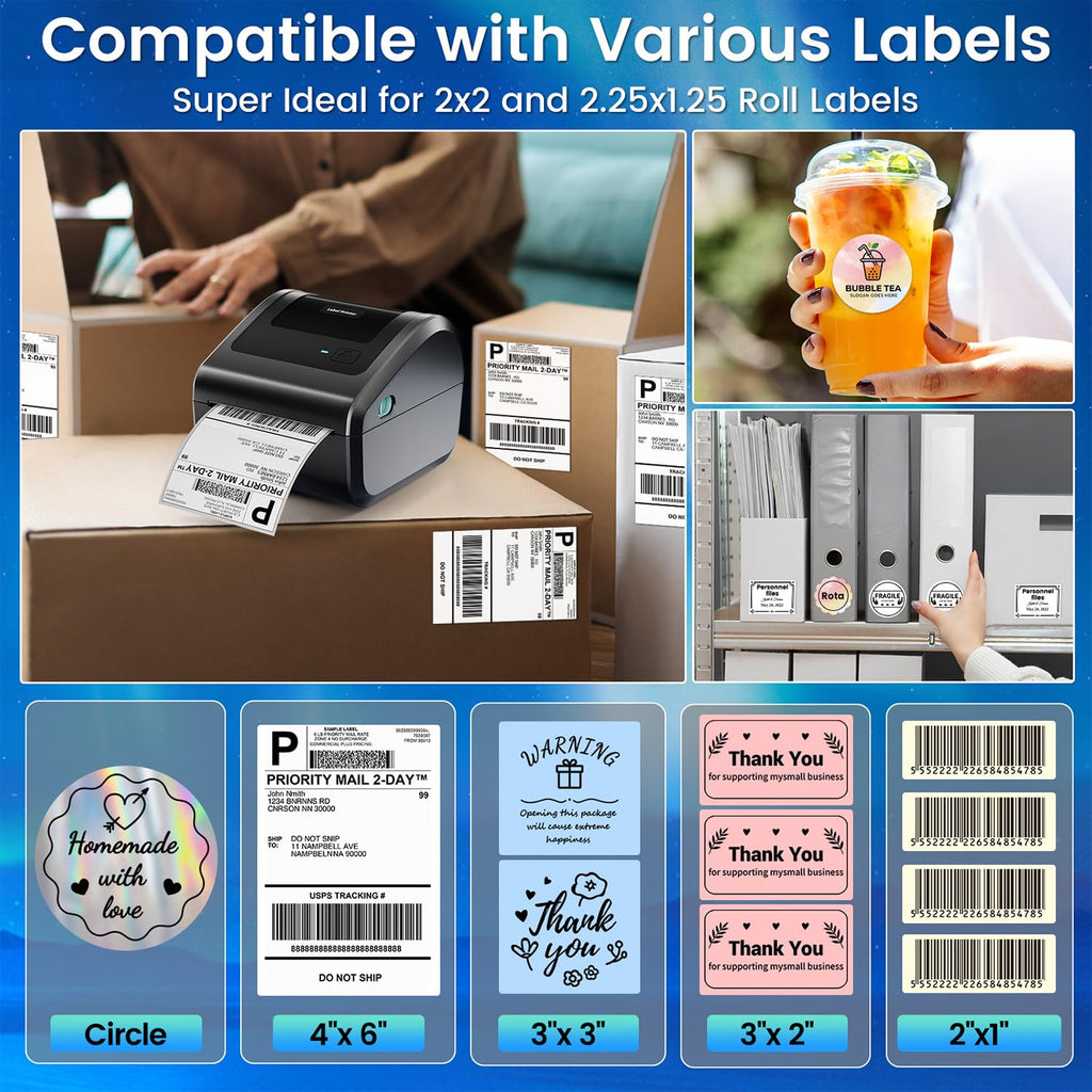 Bluetooth Shipping Label Printer N87089