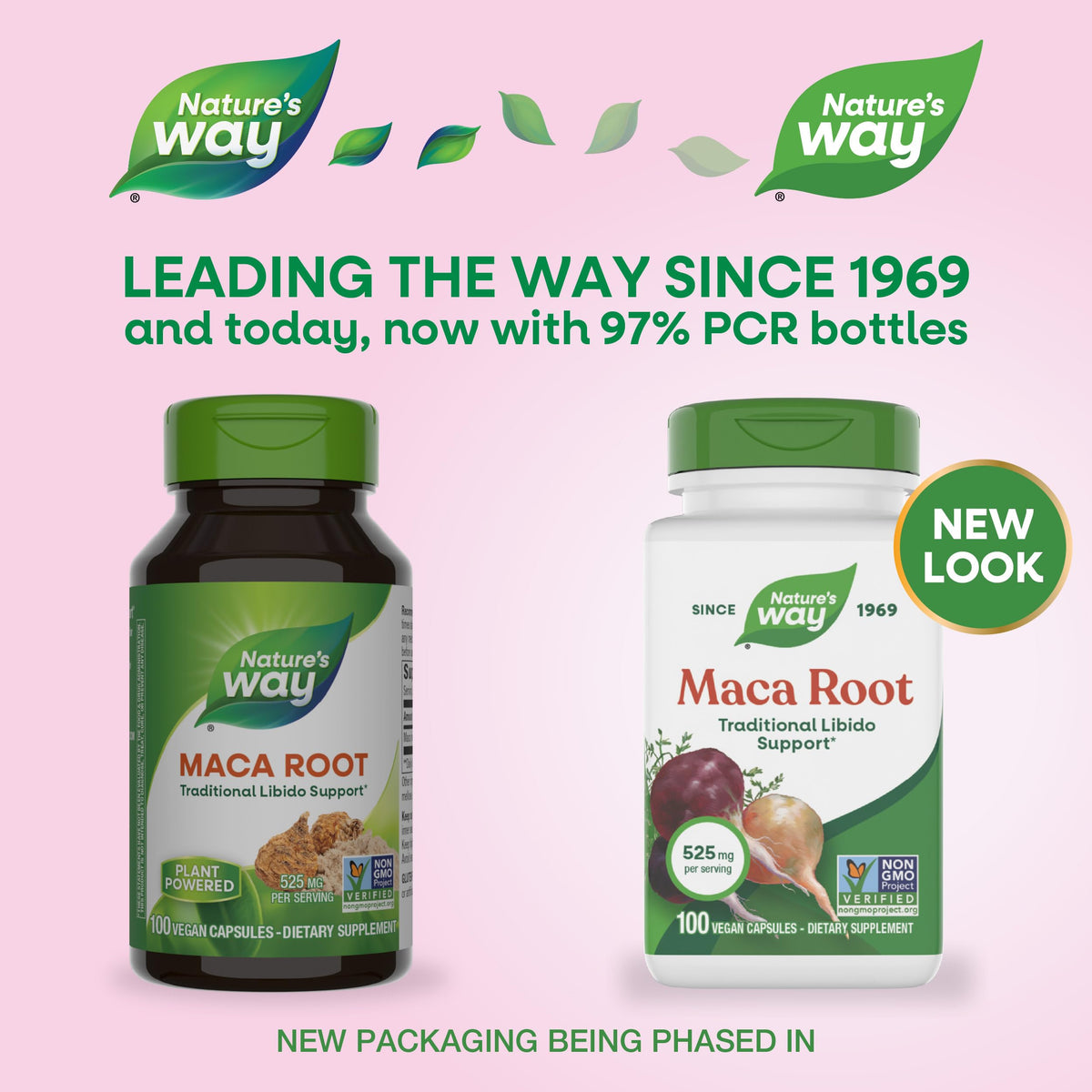 Maca Root Capsules Vegan 100 ct N4168