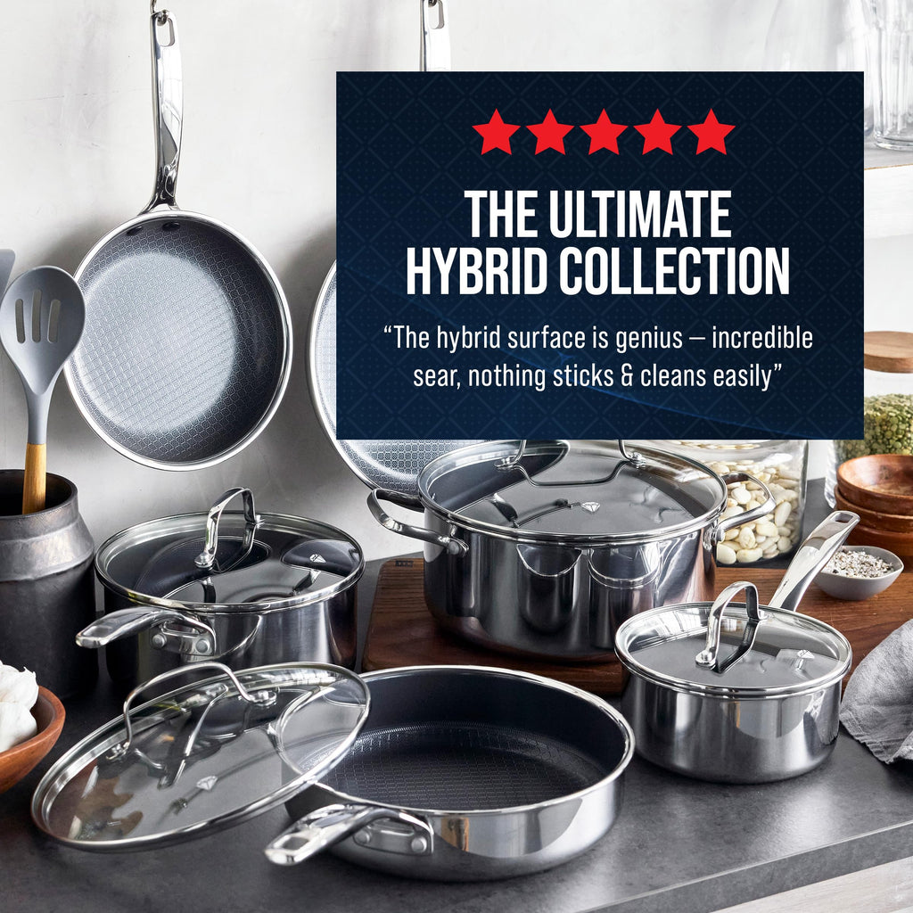 16 Piece Nonstick Stainless Steel Cookware Set L460