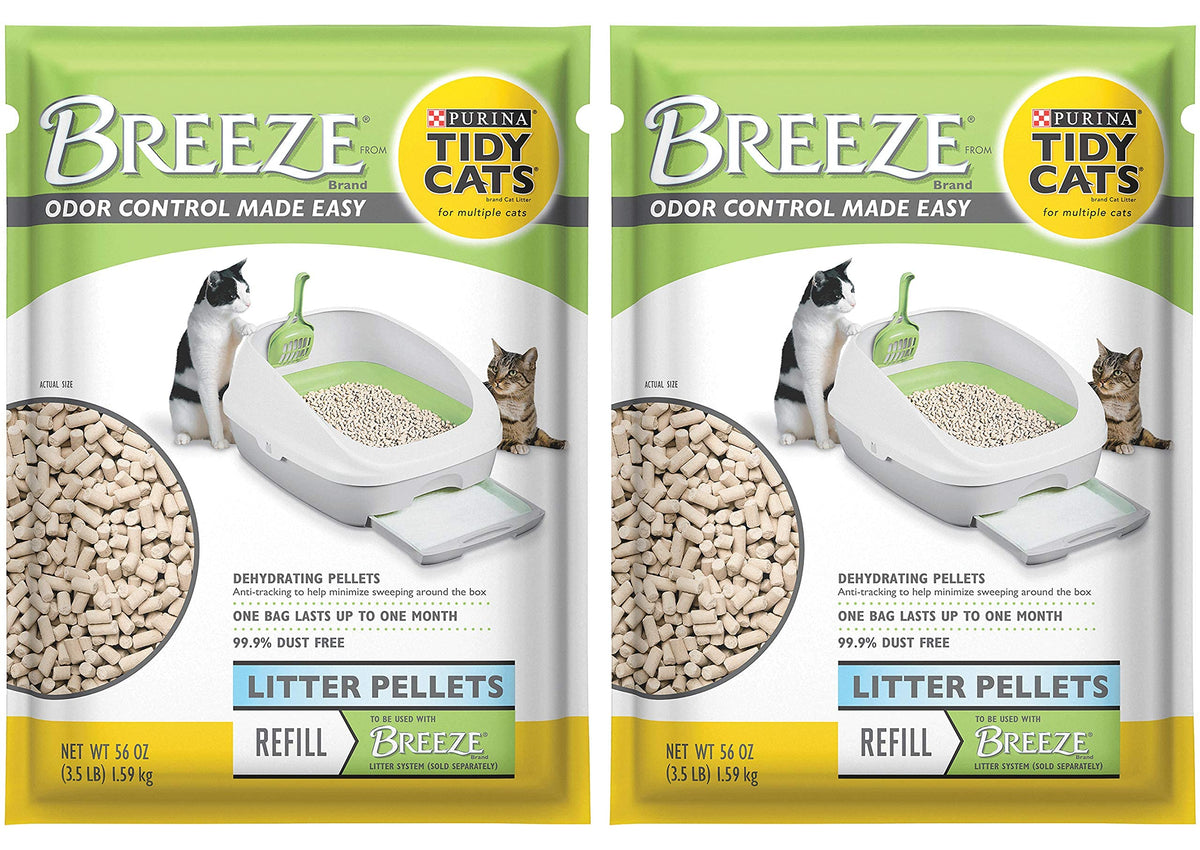 Cat Litter Pellets 3.5 LB Refill Pouch Pack of 2 Y998