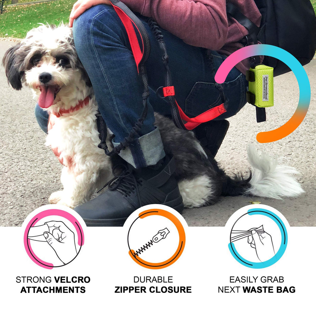 Hands Free Dog Leash and Poop Bag Dispenser U103112