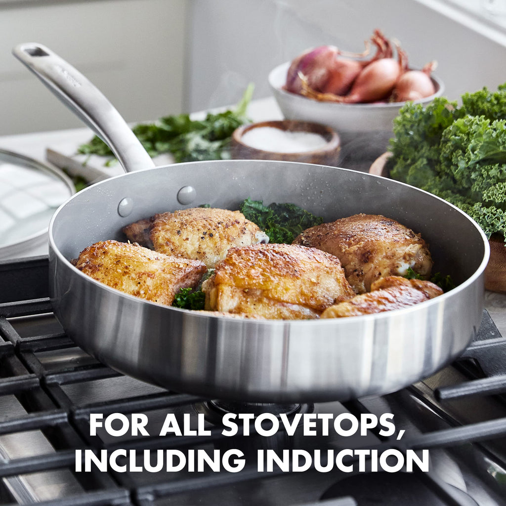 12 Piece Stainless Steel Cookware Set K2312