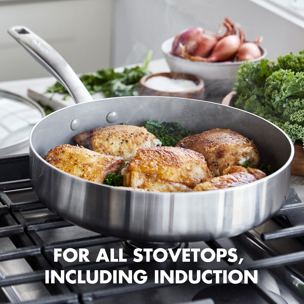 12 Piece Stainless Steel Cookware Set K2312